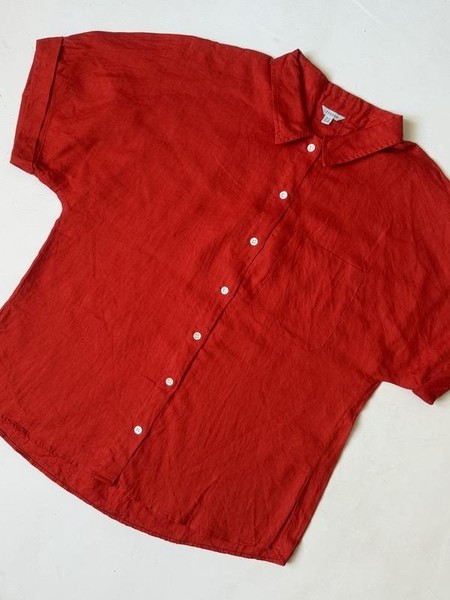Women Jigsaw Shirt Red L