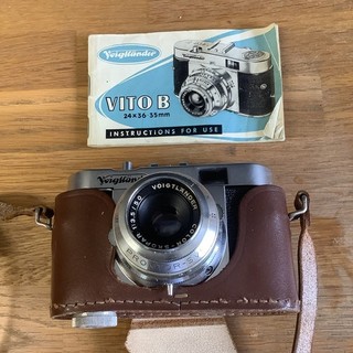 Macchina fotografica Voigtlander 35mm con manuale istruzioni