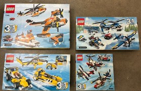 LEGO Creator Lot &ndash; FOUR SETS! New Sealed, Retired, 7345 31023 31020 31049!!