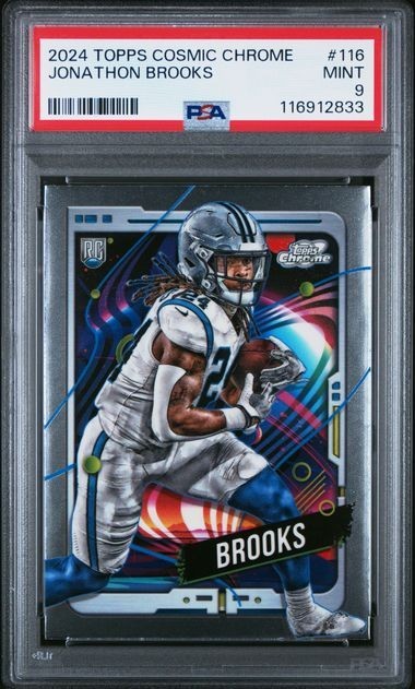 2024 TOPPS COSMIC CHROME #116 JONATHON BROOKS PSA MINT 9