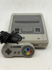 SNES Super Nintendo Console - SNSP-001A - Working With Controller and Leads