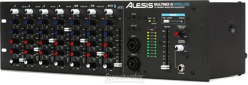 Alesis MultiMix 10 Wireless Rackmount Mixer with Bluetooth - Picture 4 of 6