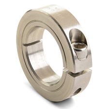 RULAND MANUFACTURING MCL-12-SS Shaft Collar,Clamp,1Pc,12mm,303 SS 2ALB9