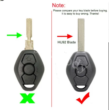 2X for 2004 2005 BMW 525i 530i 545i 645Ci EWS Keyless Remote Key Fob 3B LX8 FZV - Image 2 of 4
