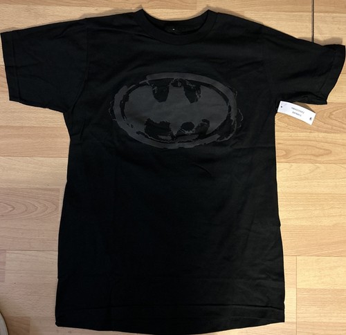Batman DC Superhero Dark Knight T-Shirt Shirt Small S 34/36 Black