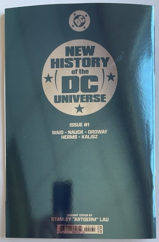 New History of the DC Universe #1 (2025) Cover F Artgerm Foil Virgin Variant - Picture 2 of 2