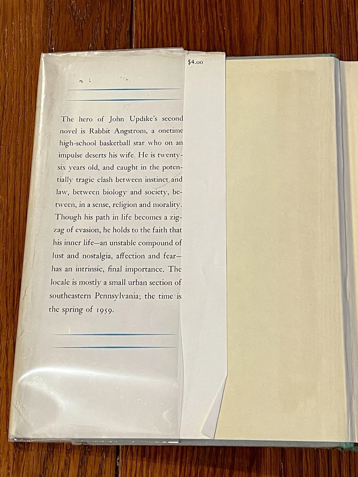 John Updike Rabbit Quartet + Licks of Love — Complete 1st/1sts, 2 Signed - Image 4 of 4