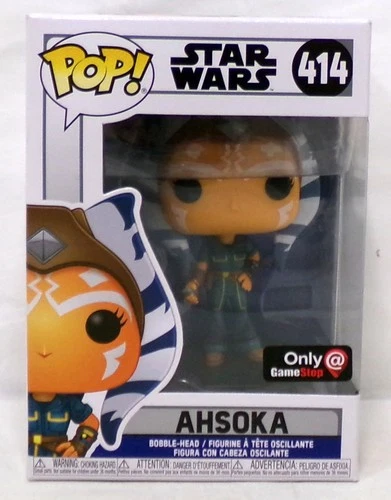 Funko Pop! 2020 Star Wars The Clone Wars 414 Ahsoka Tano Gamestop Exclusive