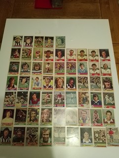 59 x Topps vintage football cards 1970s