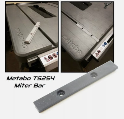 Miter Bar Slide Insert for Metabo TS 254 Table Saw (TS254)