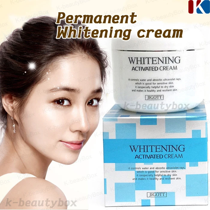 Permanent face on sale whitening cream