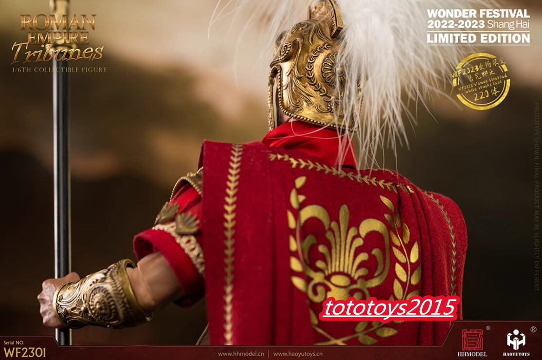 Haoyutoys 帝国軍団 ローマ帝国護民官 クワン WF2301 可動 HHMODEL & HAOYUTOYS WF2301 1/6 Roman Empire Male Soldier