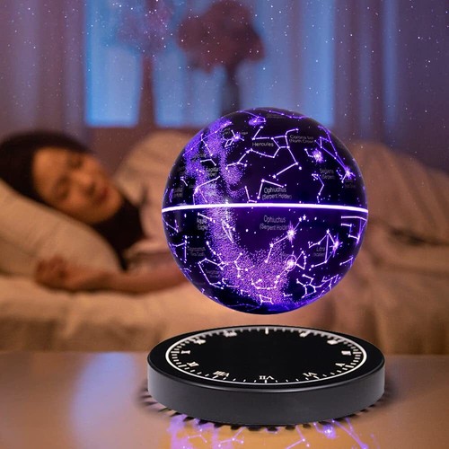 Magnetic Levitation Globe Levitating Lamp LED Earth Floating Lights Room Lamp - Picture 9 of 10