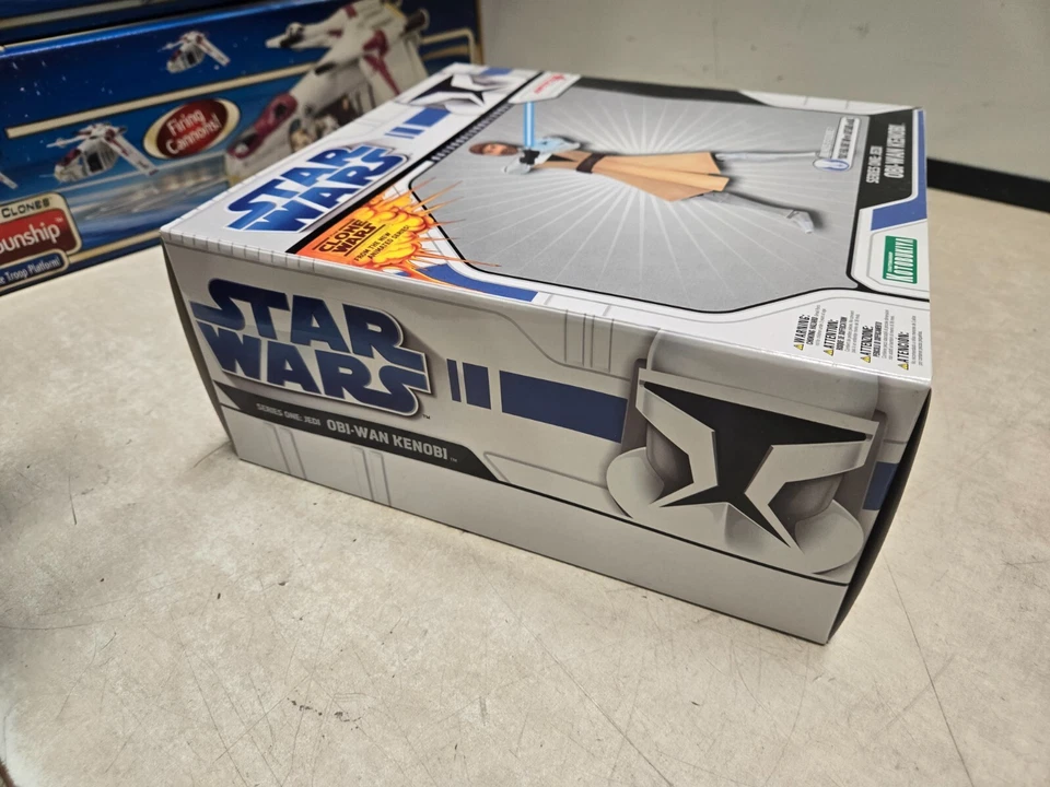 KOTOBUKIYA ARTFX Star Wars GUERRAS CLONAS Serie Uno Jedi Obi-Wan Kenobi Foto 2 de 4