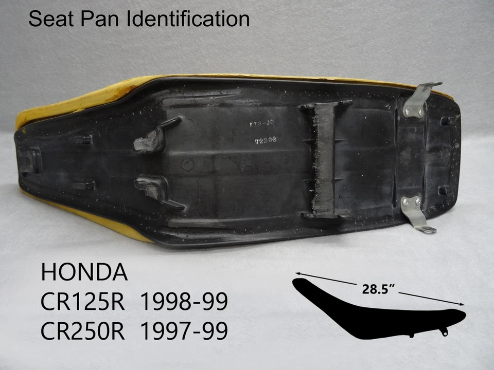 HONDA CR125R 1998 1999 CR250R 1997 1998 1999 CUBIERTA ASIENTO NUEVA Foto 3 de 3