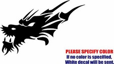 Asian Dragon Face Graphic Die Cut decal sticker Car Truck Boat Window Laptop 7"
