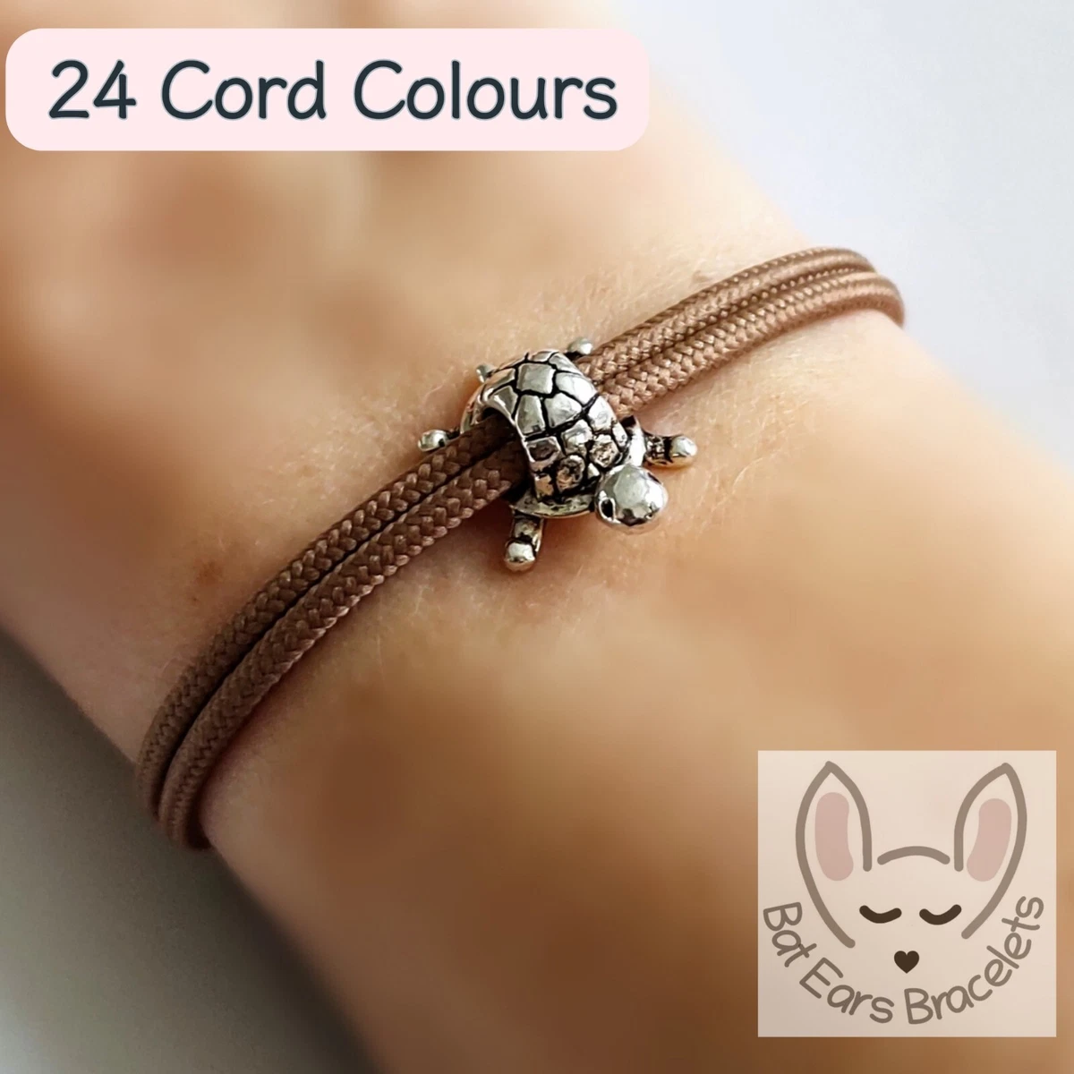 Tortoise Bracelet Gift Bag Turtle Tortoise Charm Slow Steady Wins the Race