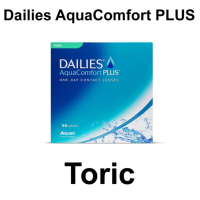 DAILIES AquaComfort Plus Toric - 90er Packung Alcon -3,00 bis -4,75