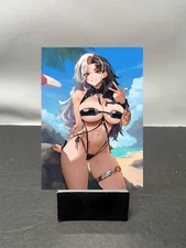 Rosanna Waifu Anime Custom Art Trading Card NSFW AVAILABLE W6077