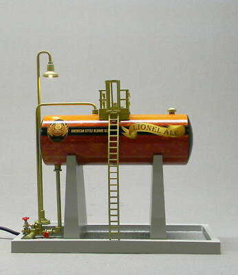 LIONEL ALE ELEVATED OIL TANK O GAUGE plug-expand-play landscape beer 2129200 NEW