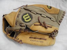 WILSON NO.125BR FAST PITCH BASEBALL MITT 12 1/2"