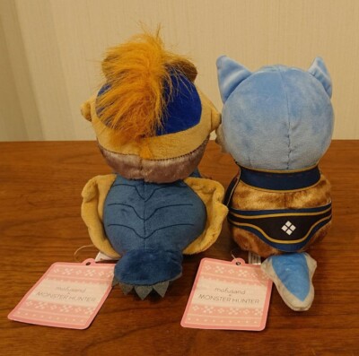 Set of 6 Mofusand x Monster Hunter Plush Stuffed Toy 2022 Complete