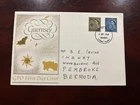 United Kingdom 1968 - Elizabeth II Guernsey FDC stamps Channel Islands