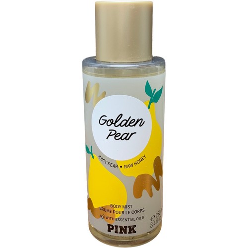 Victorias Secret Body Spray Golden Pear Fragrance Mist Limited Edition PINK 8.4 eBay