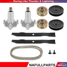 For AYP Sears Craftsman Husqvarna Poulan 42" Deck Rebuild Kit w/ 95" Belt Idlers