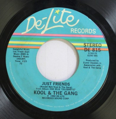 Soul 45 Look & The Gang - Just Friends / Take My Heart On De-Lite Records