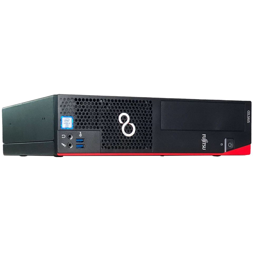 Fujitsu Celsius J550 SFF Core i7-6700 3,4GHz 16GB RAM 1TB SSD HDD Quadro K2200 - Bild 4 von 4