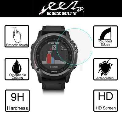9H+ Tempered Glass Screen Protector Saver For Garmin Fenix3 HR