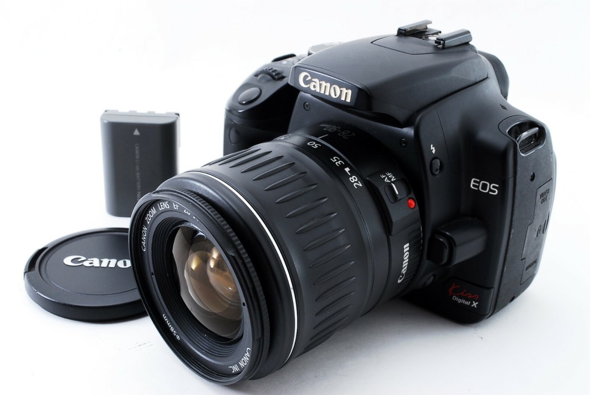 フィルム一眼レフ Canon EOSKiss7 28-90mmレンズ付き Canon EOS Kiss 7 + EF 28-90mm F4-5.6 III