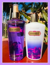 Victoria's Secret Love Spell Body Mist Spray and Body Lotion Set