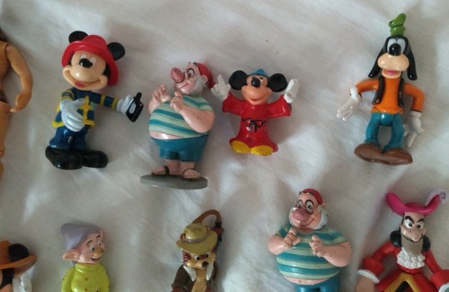 Disney PVC i zestaw figurek Myszka Miki Goofy Tarzan Kapitan Hak Fantazja Krasnolud - Zdjęcie 4 z 17