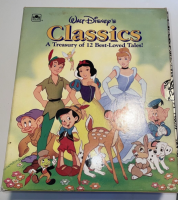 Walt Disney's Classics Treasury Of 12 Best-Loved Tales Little