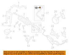 FORD OEM 92-21 F-150 Emission Components-Egr Pipe Gasket JL3Z9E464E