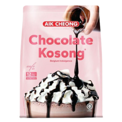 420g X 4 PACKS Aik Cheong 3 in 1 Cafe Art Series Chocolate Kosong FAST SHIPPING