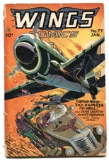 Wings #77  1947 - Fiction House  -G - Comic Book
