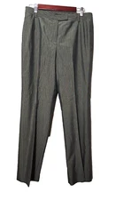 Etcetera Womens Dress Pants Size 10 Pinstripe Creased Line Professional Wear