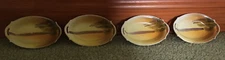 Vintage - 4 Nippon Bone Dishes - Very good condition 