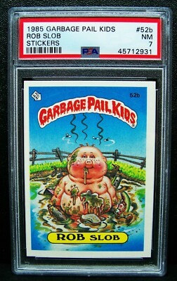 GARBAGE PAIL KIDS, 1985, 2nd Series, #52b ROB Slob - MATTE - RARE, OS2 ...