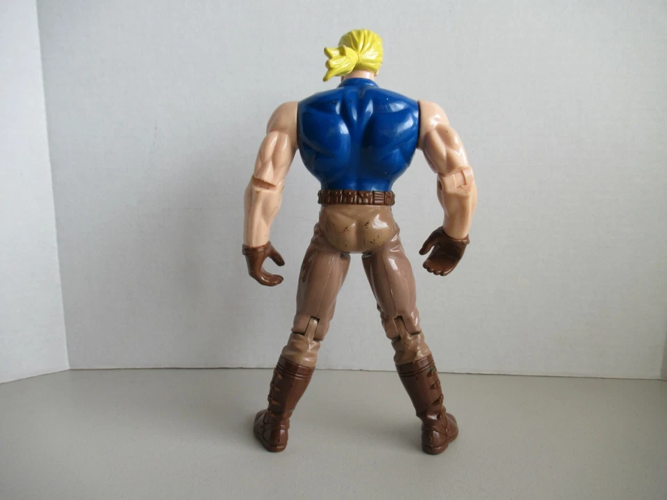 1995 年 Toy Biz Ghost Rider Glow in the Dark 10 英寸 Blaze 豪华版人偶 — 第 2/3 张图片