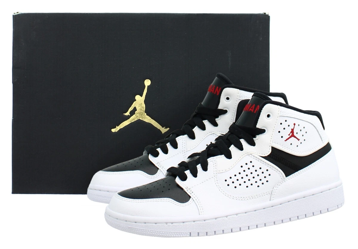 Nike Jordan Access Youth Sneakers GS AV7941 High Top Leather Upper Streetwear