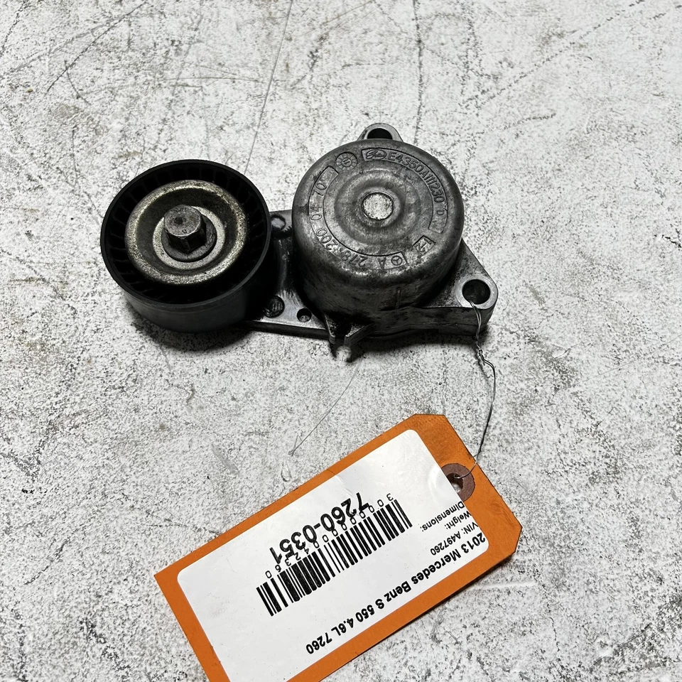 Belt Tensioner Lever Pulley Mercedes-Benz S550 2012-2017 OEM - Image 3 of 4
