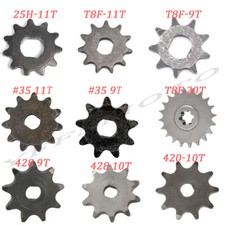 35 T8F 420 25H 11T 9T 20T Motor Gear Sprocket for ATV Quad Go Kart Bicycle Cart