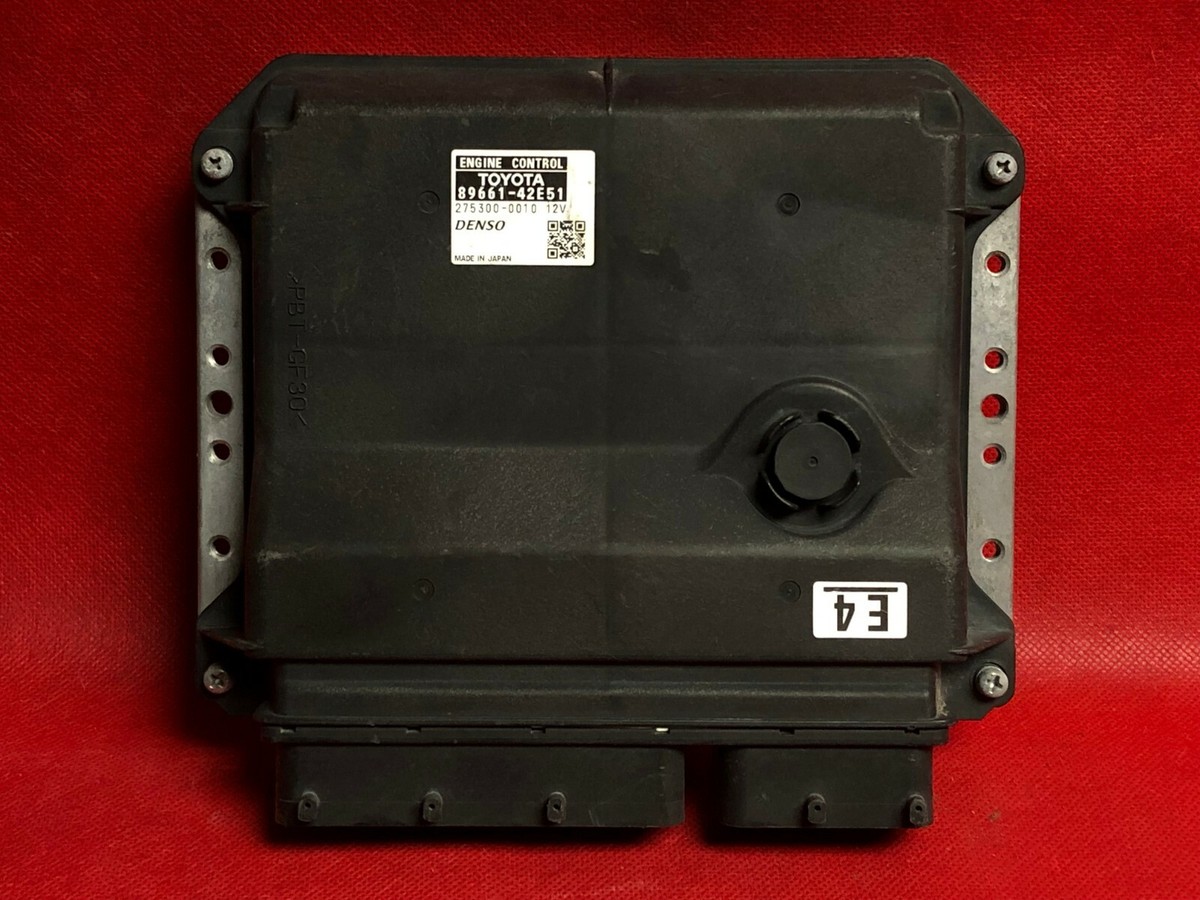 07 TOYOTA RAV4 ECM ECU CONTROL MODULE PCM 89661-42e51 DENSO