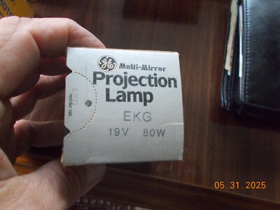 NOS GE EKG Multi-Mirror Projection Lamp 80W 19V