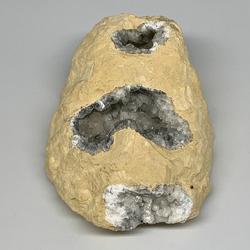 4.96 lbs, 8.5"x5.7"x3.1", Natural Calcite Geode Mineral Specimens @Morocco, B111 - Picture 8 of 12