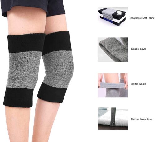 Knee warmer joint warmer heat bandage cuffs knee bandage leg warmer knee pads - Picture 1 of 15